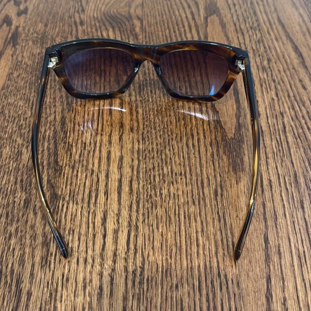 Tom Ford Celina Brown Tortoise Shell Sunglasses - Picture 2 of 16